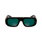 Brown Injected Sunglasses
