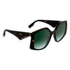 Brown Injected Sunglasses