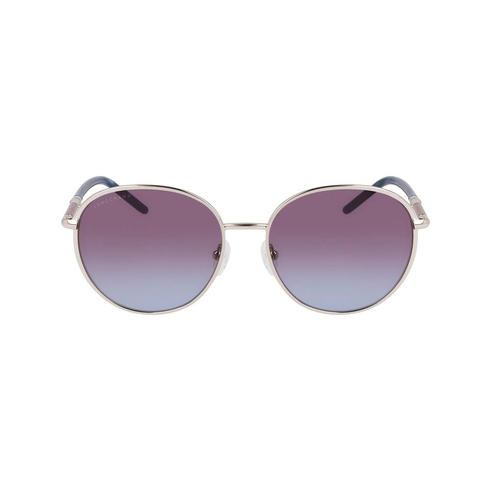 Gray Metal Sunglasses