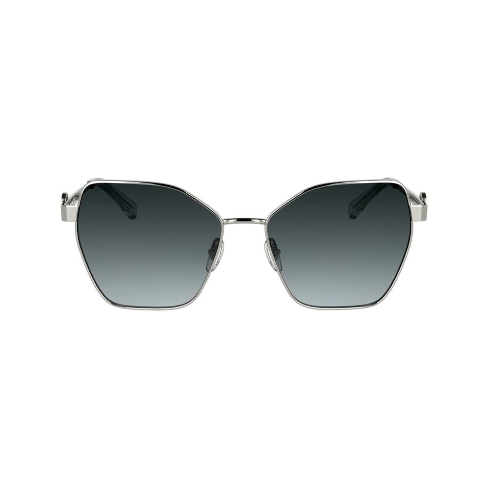 Gray Metal Sunglasses