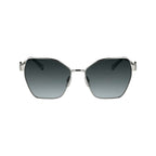 Gray Metal Sunglasses