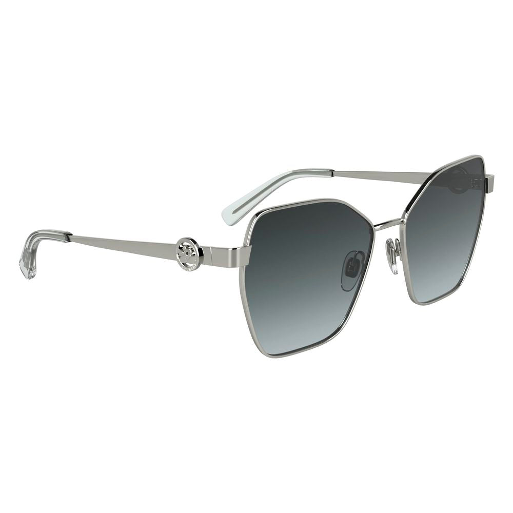 Gray Metal Sunglasses