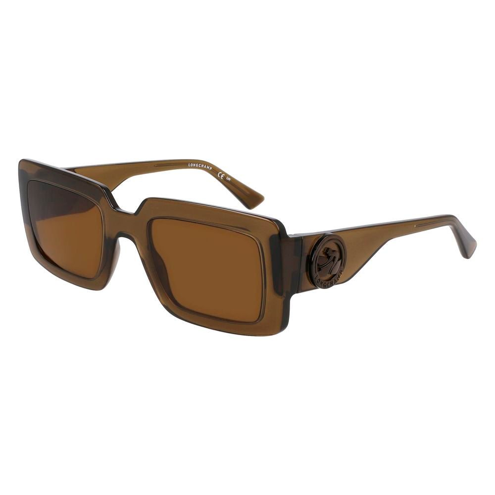 Brown Injected Sunglasses