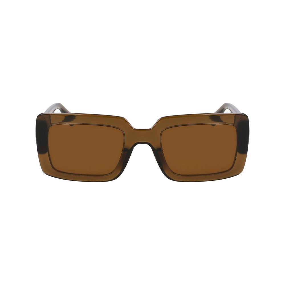 Brown Injected Sunglasses