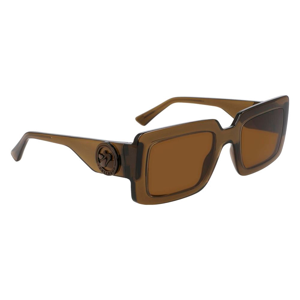 Brown Injected Sunglasses