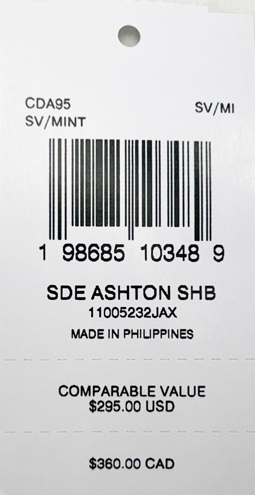 Coach Ashton Suede Shoulder Bag Purse