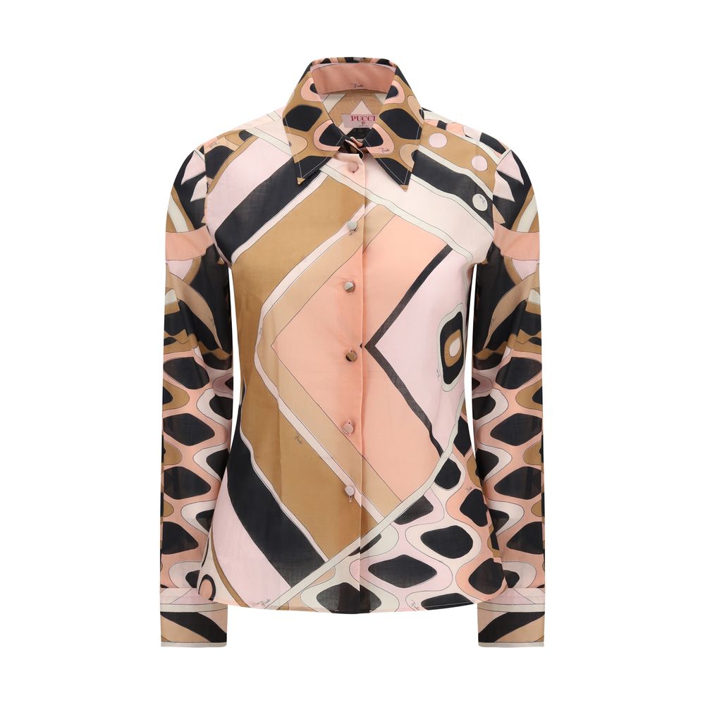 Multicolor Cotton Pattern Shirt