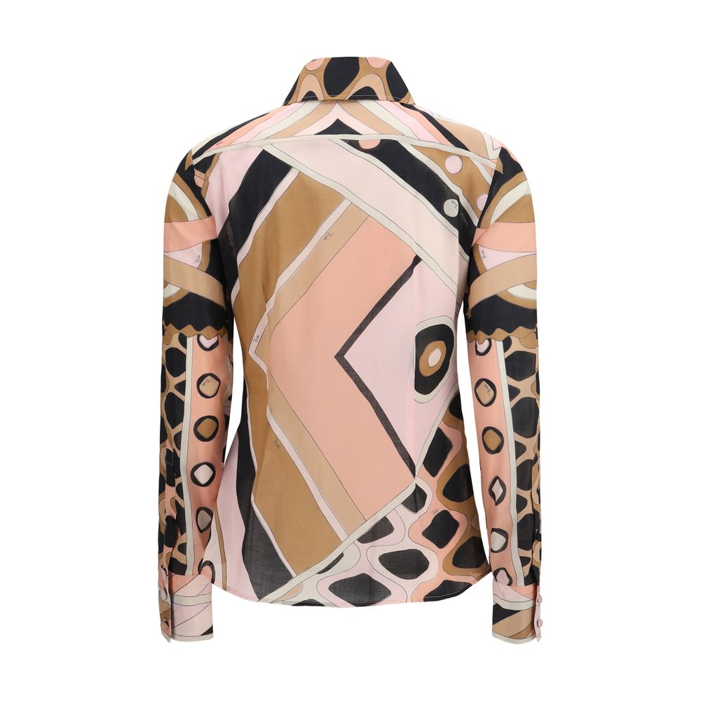 Multicolor Cotton Pattern Shirt