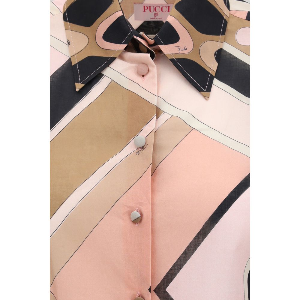 Multicolor Cotton Pattern Shirt