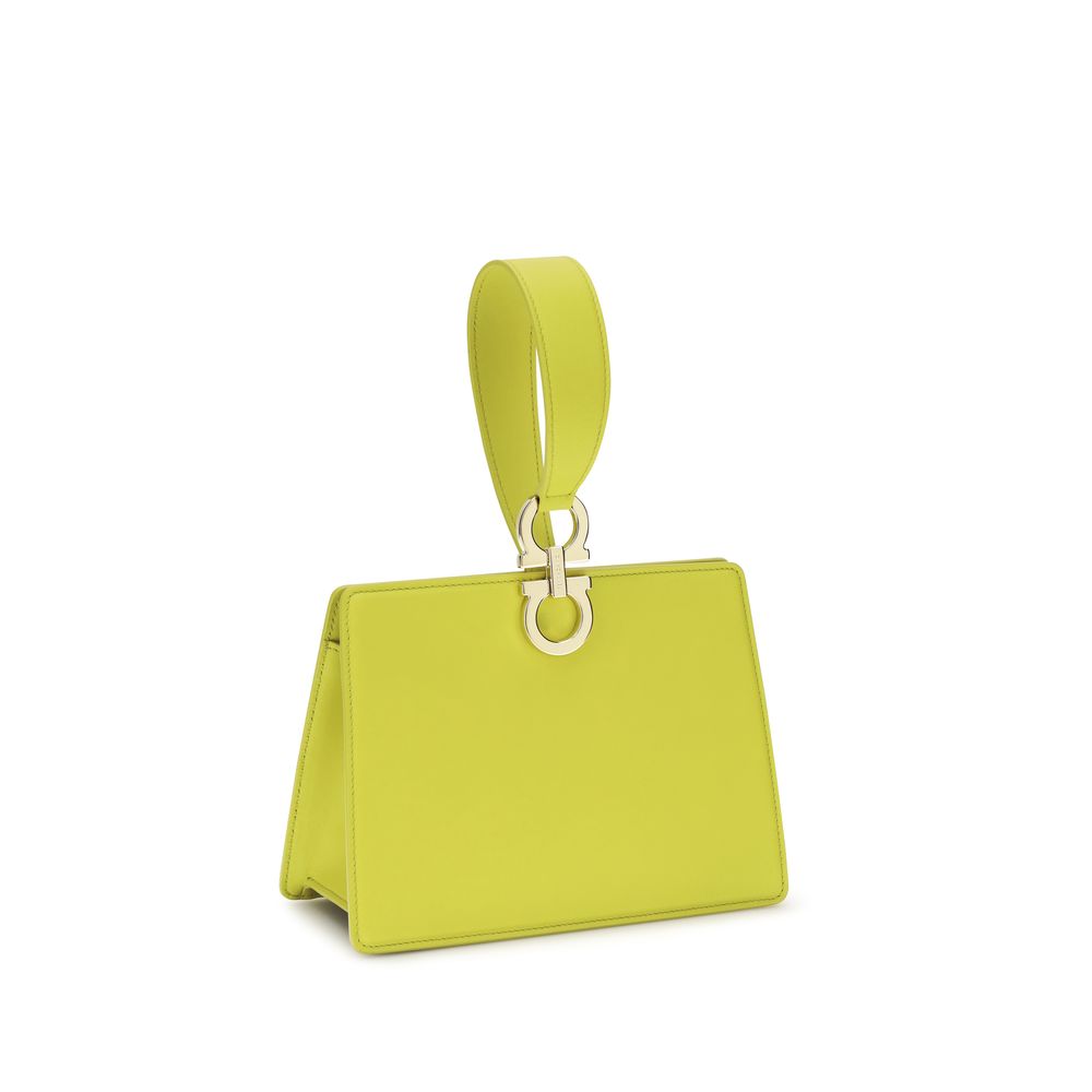 Bicolor Calf Leather Bos Taurus Clutch Bag