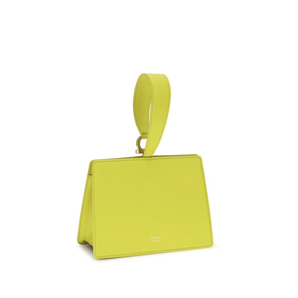 Bicolor Calf Leather Bos Taurus Clutch Bag