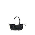 Black Calf Leather Bos Taurus Shoulder Bag
