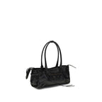 Black Calf Leather Bos Taurus Shoulder Bag