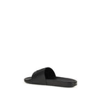 Black Rubber Slippers