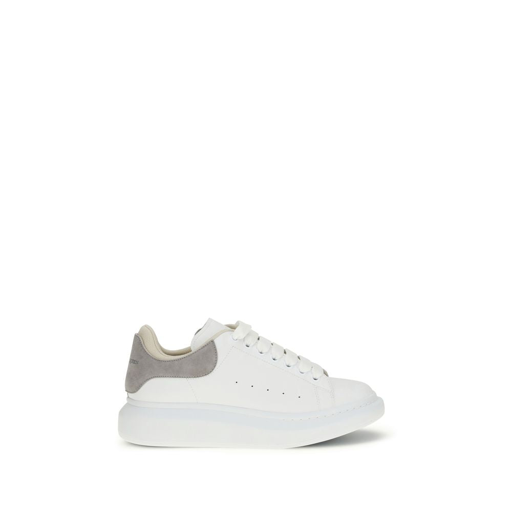 White Calf Leather Bos Taurus Chunky Sneakers