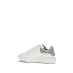 White Calf Leather Bos Taurus Chunky Sneakers