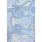 Blue Silk Long Dress