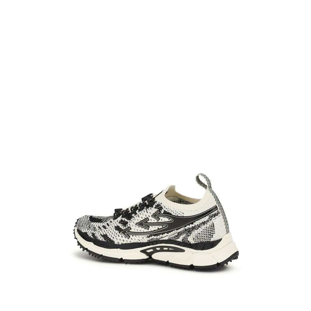 Multicolor Polyethylene Athletic Sneakers