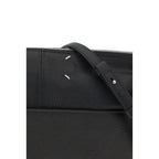 Black Calf Leather Bos Taurus Clutch Bag