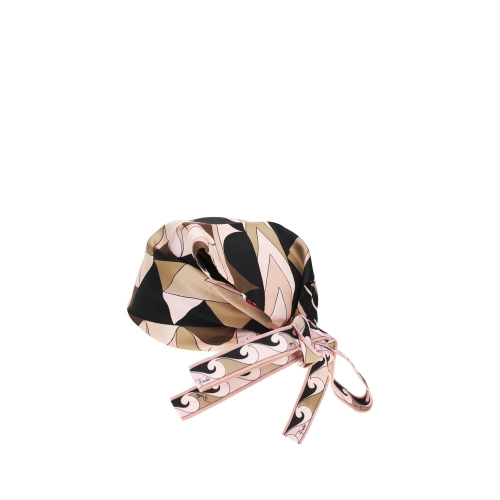 Multicolor Silk Foulard