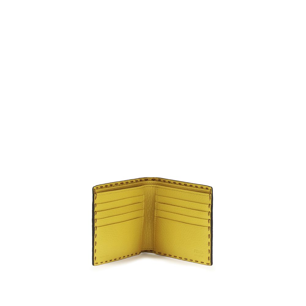 Brown Calf Leather Bos Taurus Wallet