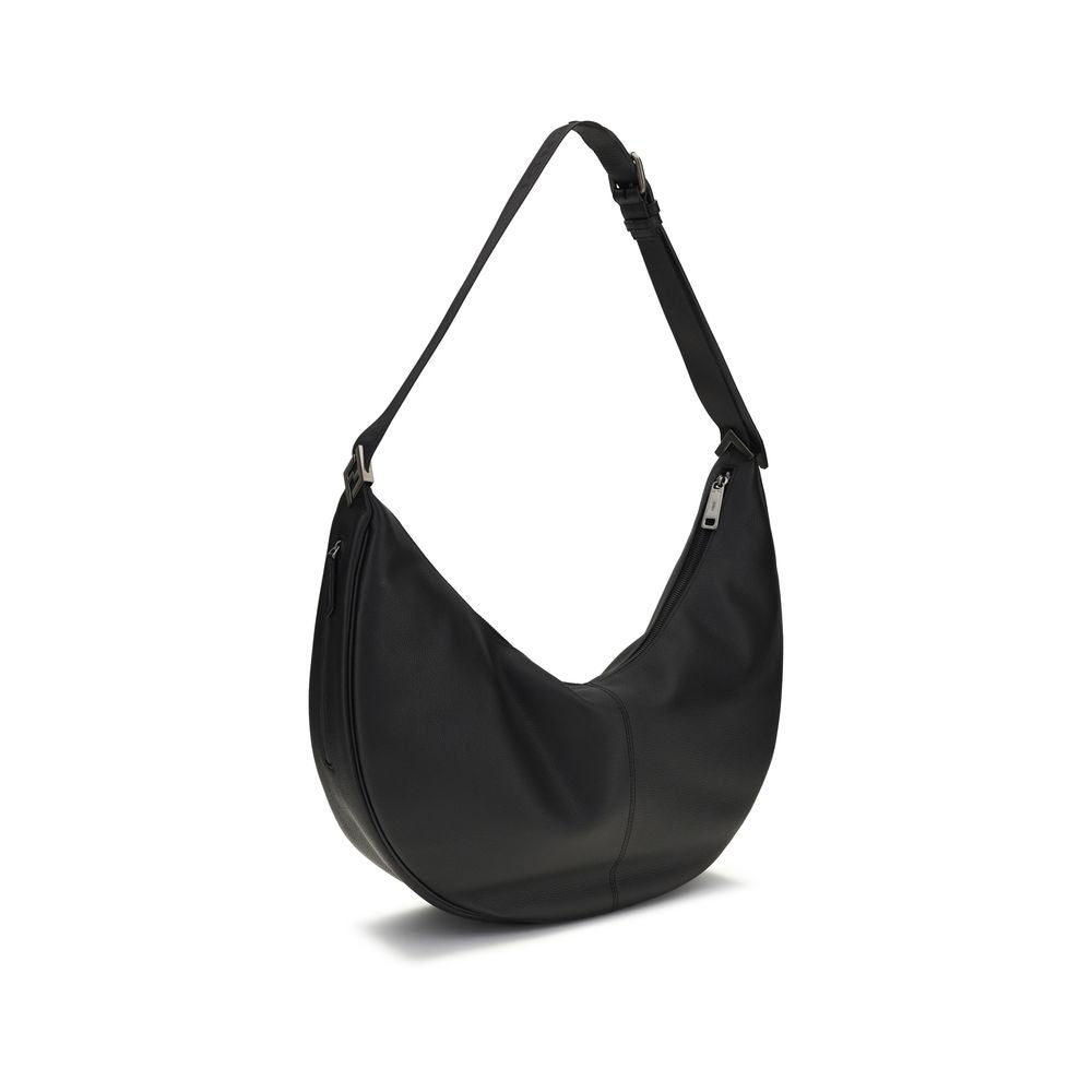 Black Calf Leather Bos Taurus Shoulder Bag