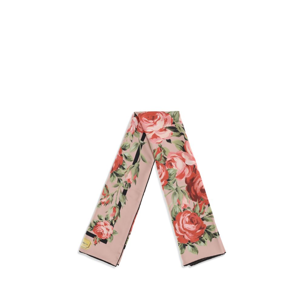 Multicolor Silk Scarf