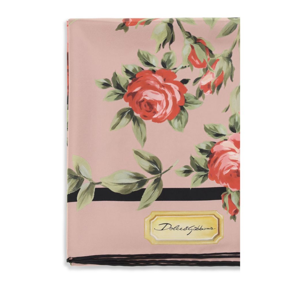 Multicolor Silk Scarf