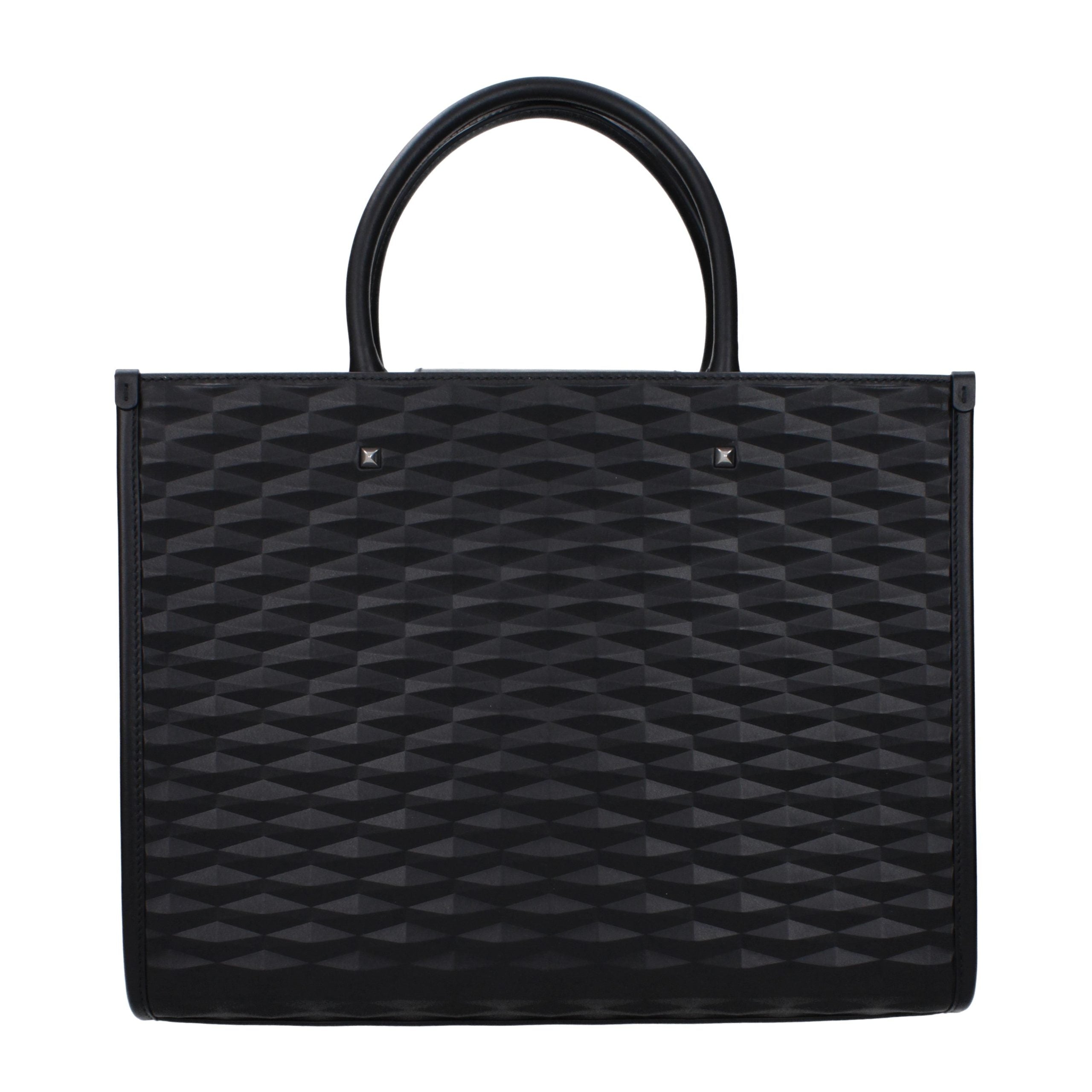 Black Leather Handbag