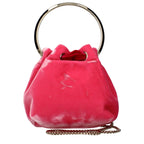 Pink Velvet Handbag
