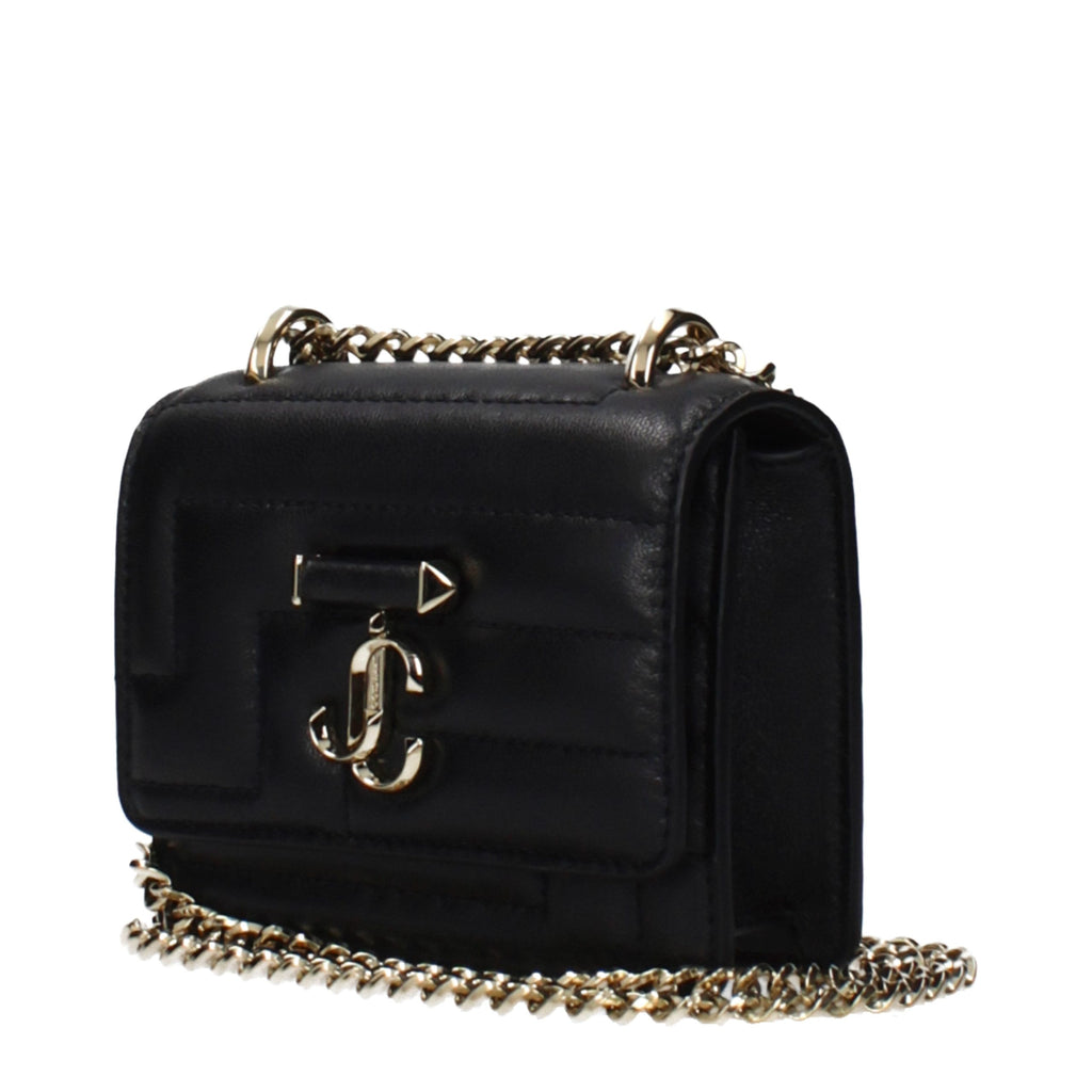 Black Leather Shoulder Bag