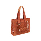 Multicolor Raffia Shoulder Bag
