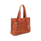 Multicolor Raffia Shoulder Bag