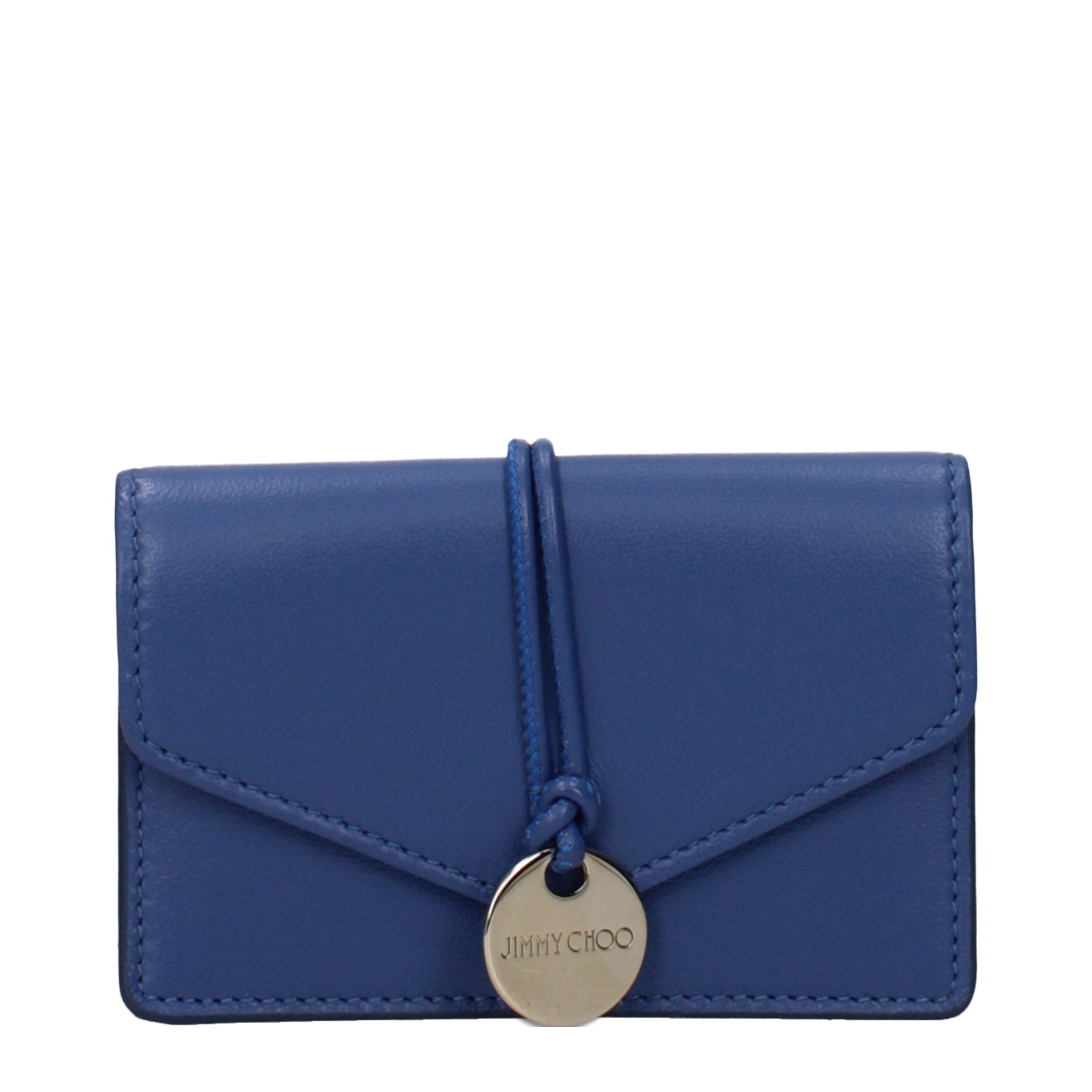 Blue Leather Wallet