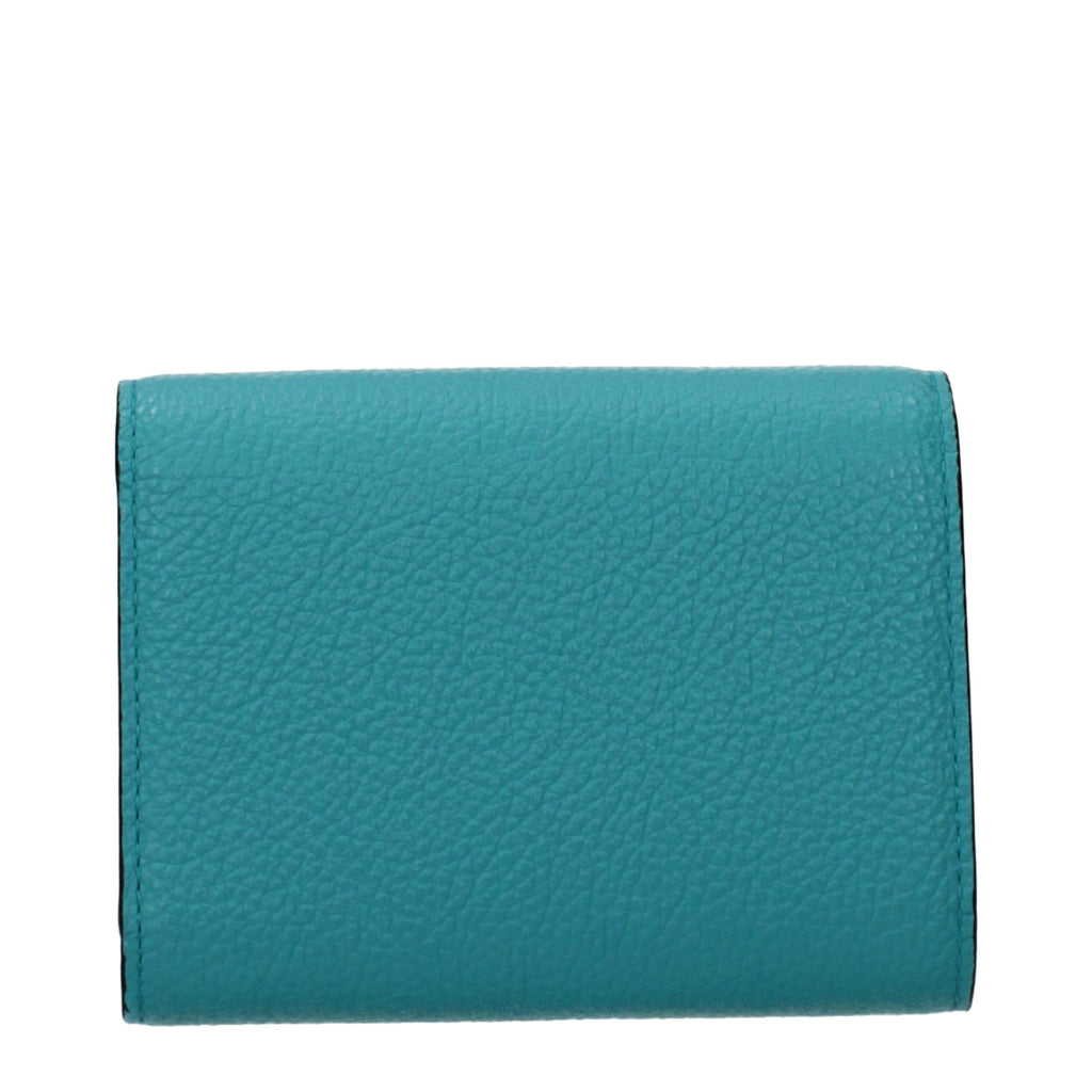 Green Leather Wallet