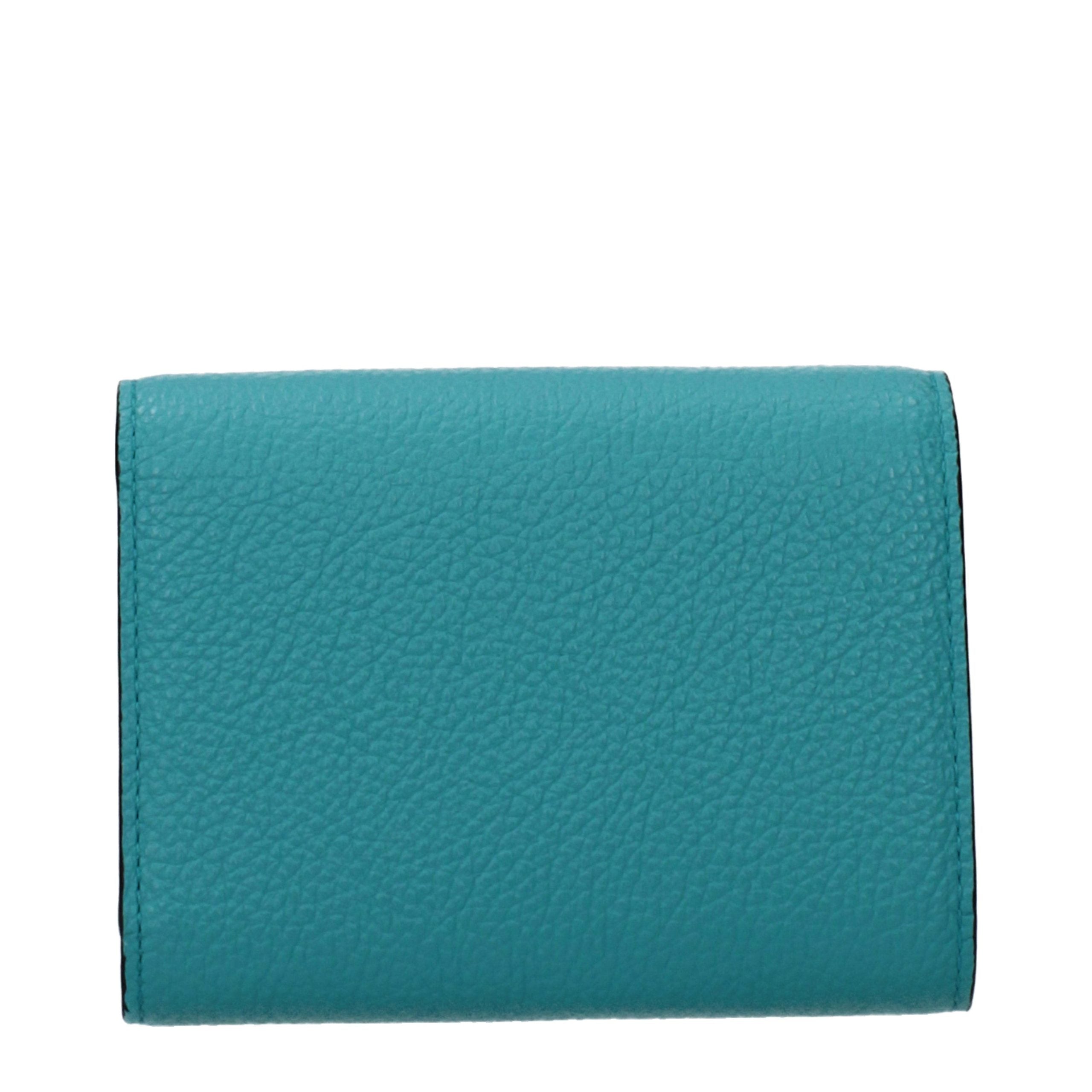 Green Leather Wallet