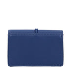 Blue Leather Wallet