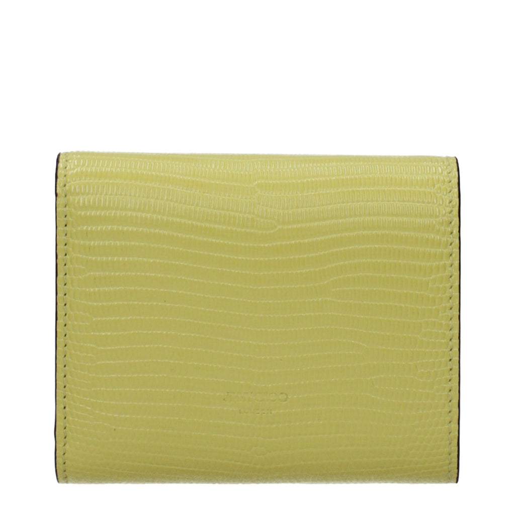 Yellow Leather Wallet