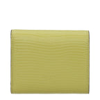 Yellow Leather Wallet