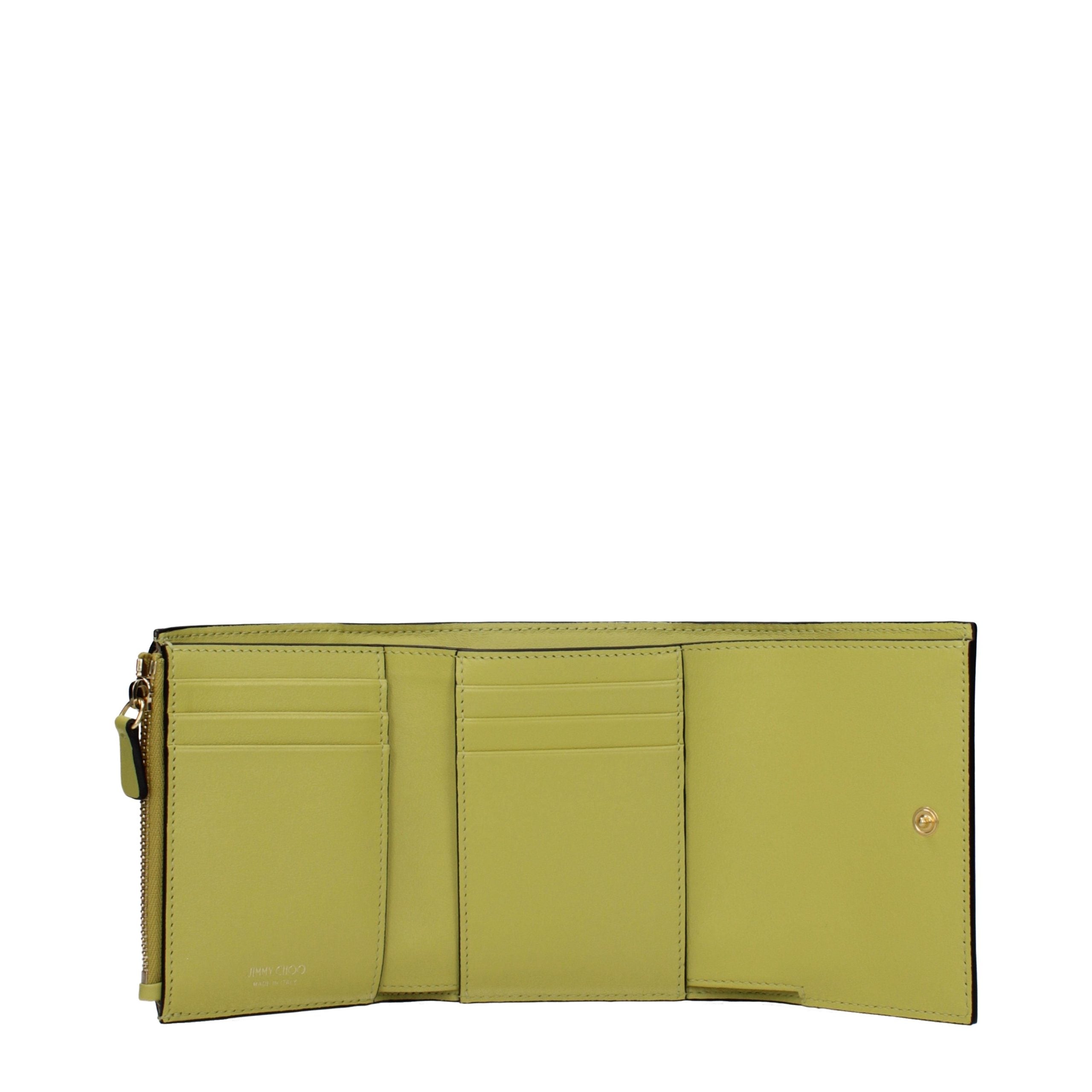 Yellow Leather Wallet