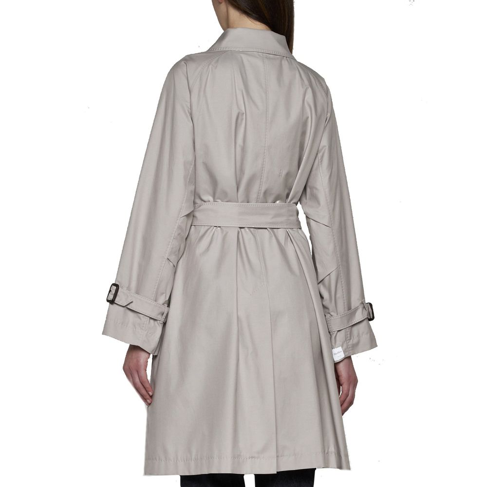 Beige Cotton Coat
