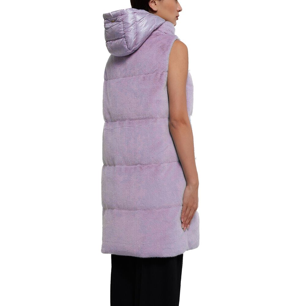 Purple Polyamide Coat