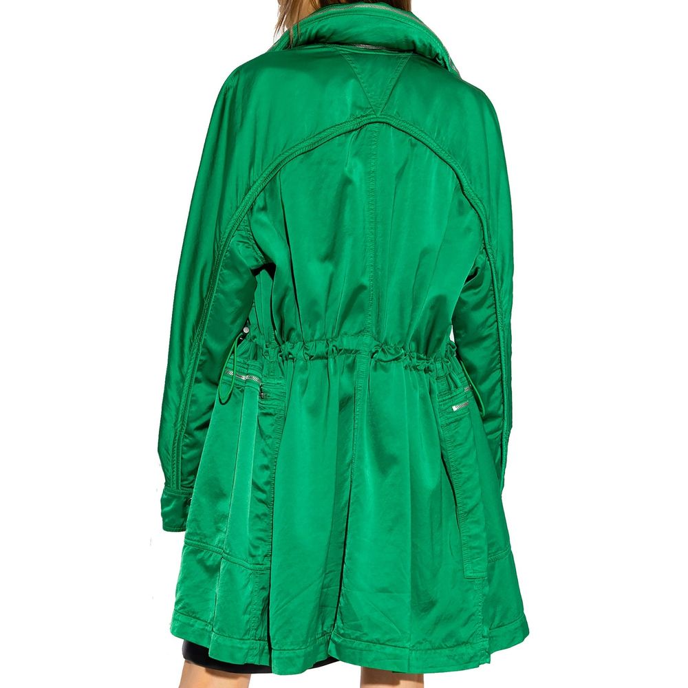 Bicolor Cotton Parka