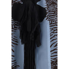 Multicolor Silk Skirt