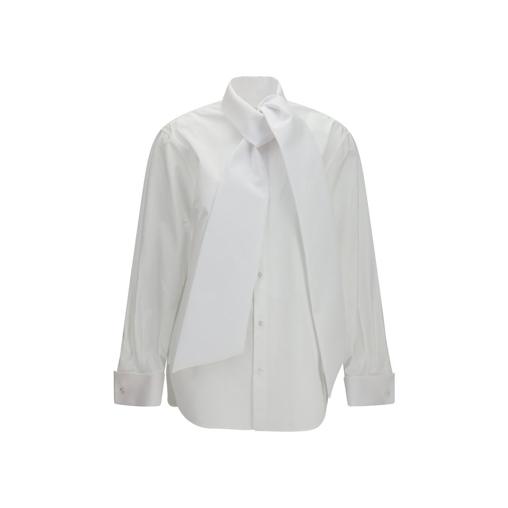 White Cotton Dress Shirt