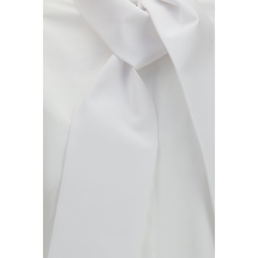 White Cotton Dress Shirt
