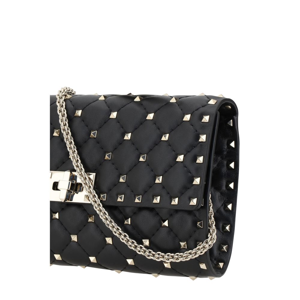 Black Calf Leather Bos Taurus Shoulder Bag