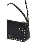 Black Calf Leather Bos Taurus Shoulder Bag