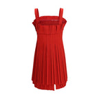 Multicolor Polyester Cocktail Dress