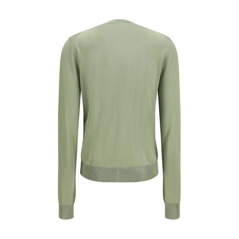 Bicolor Viscose Cardigan